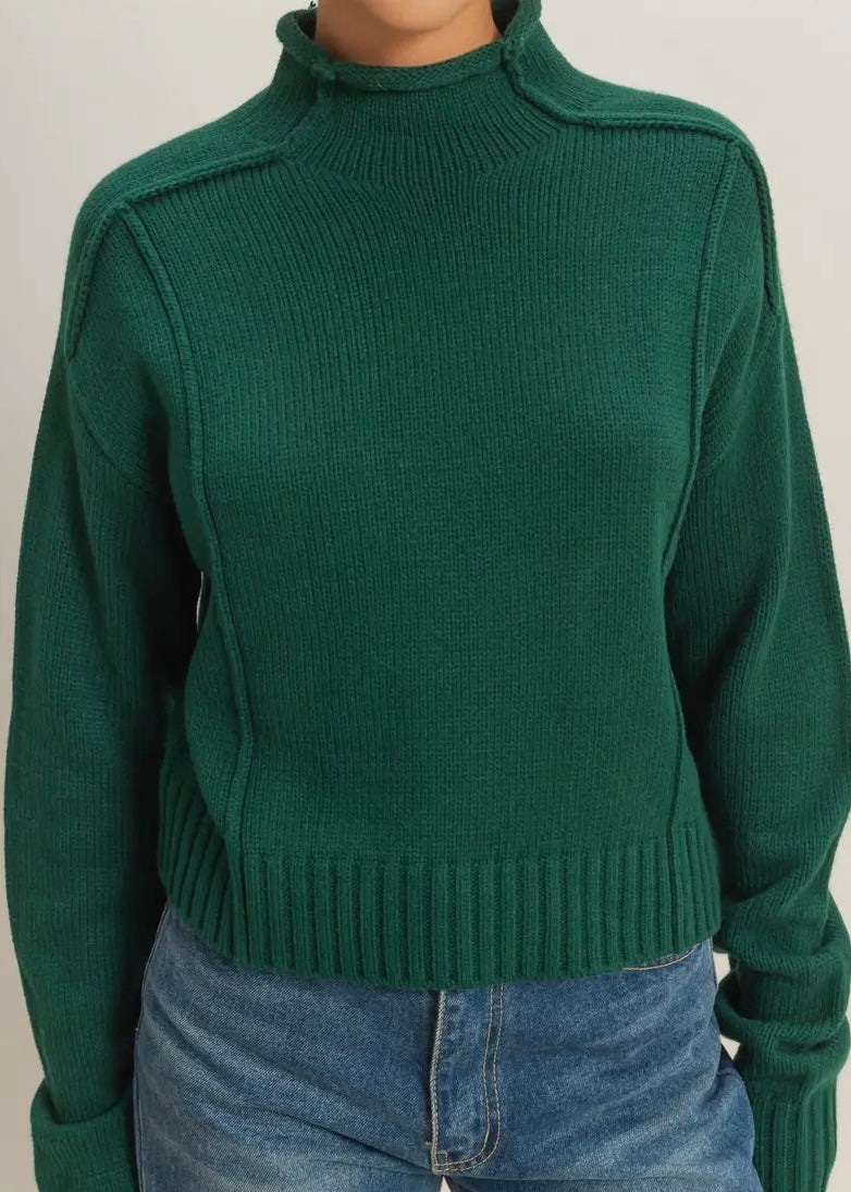 Dark Green Sweater