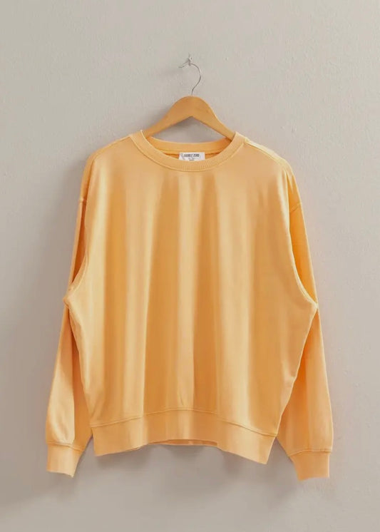 Relaxed Crew Neck Sweatshirt