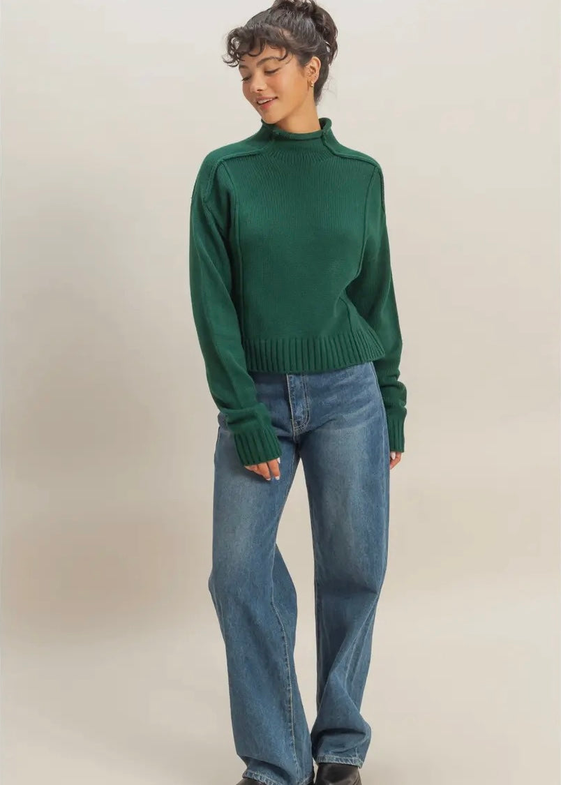 Dark Green Sweater