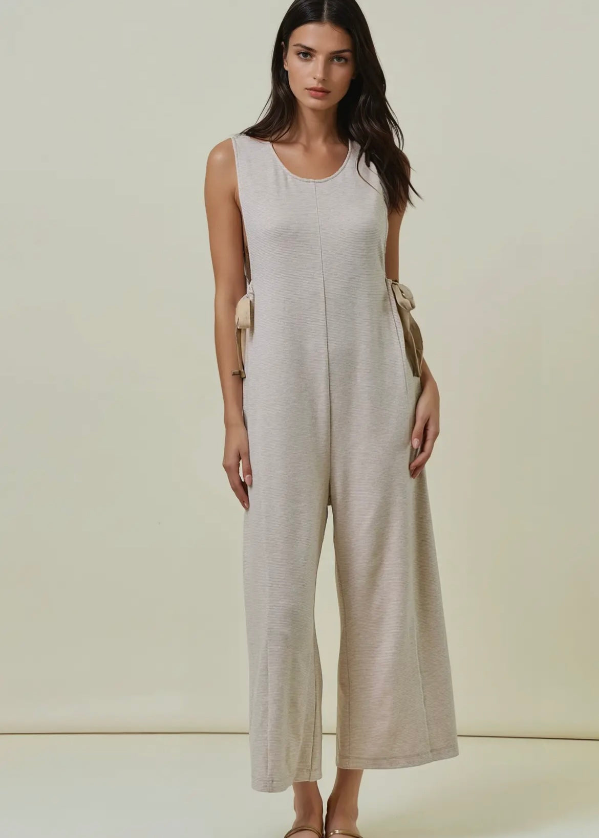 Soft Overalls W/Ribbon