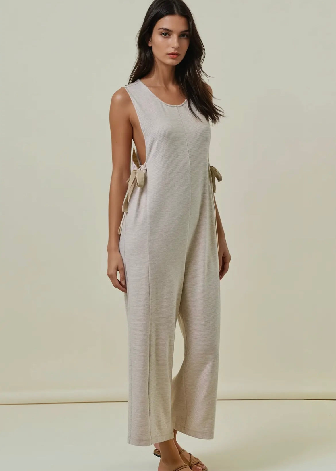 Soft Overalls W/Ribbon