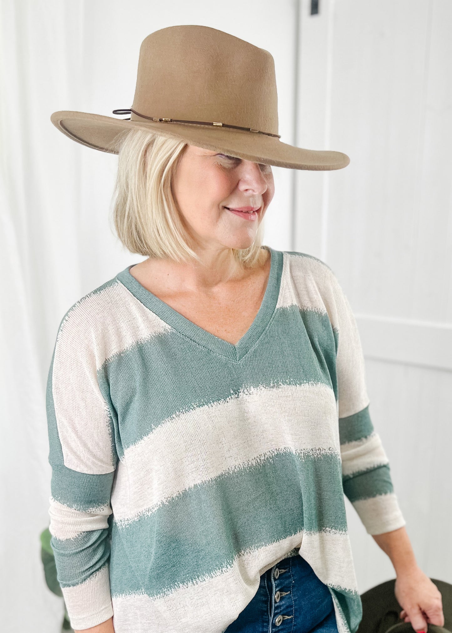 Wide Brim Panama Hat
