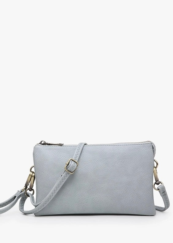 3 Compartment Crossbody/Wristlet