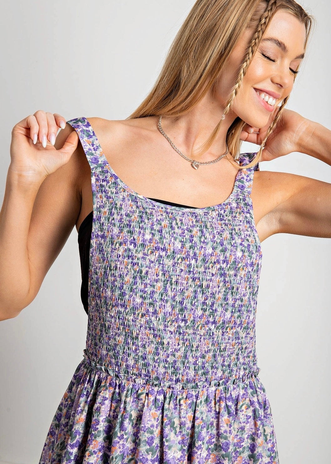 Smocked Tank Dress