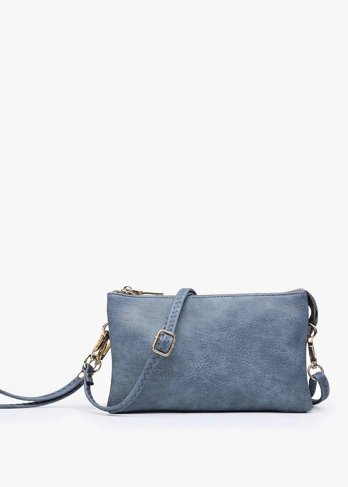 3 Compartment Crossbody/Wristlet