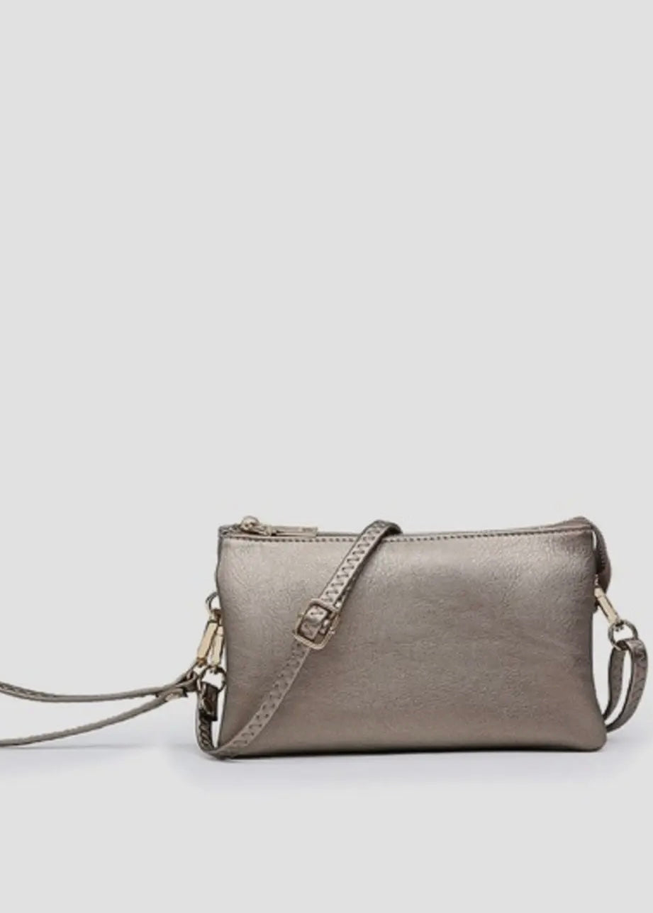 3 Compartment Crossbody/Wristlet