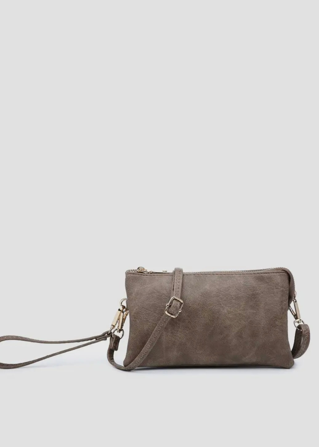 3 Compartment Crossbody/Wristlet