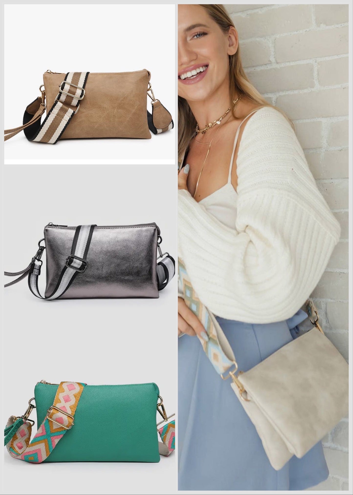 Izzy Crossbody W/Guitar Strap