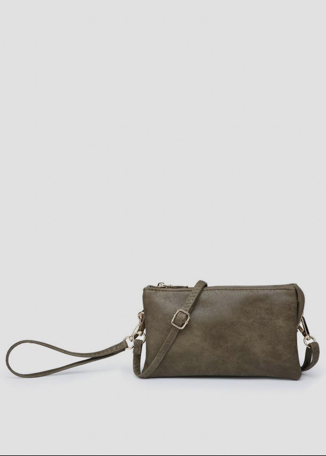 3 Compartment Crossbody/Wristlet