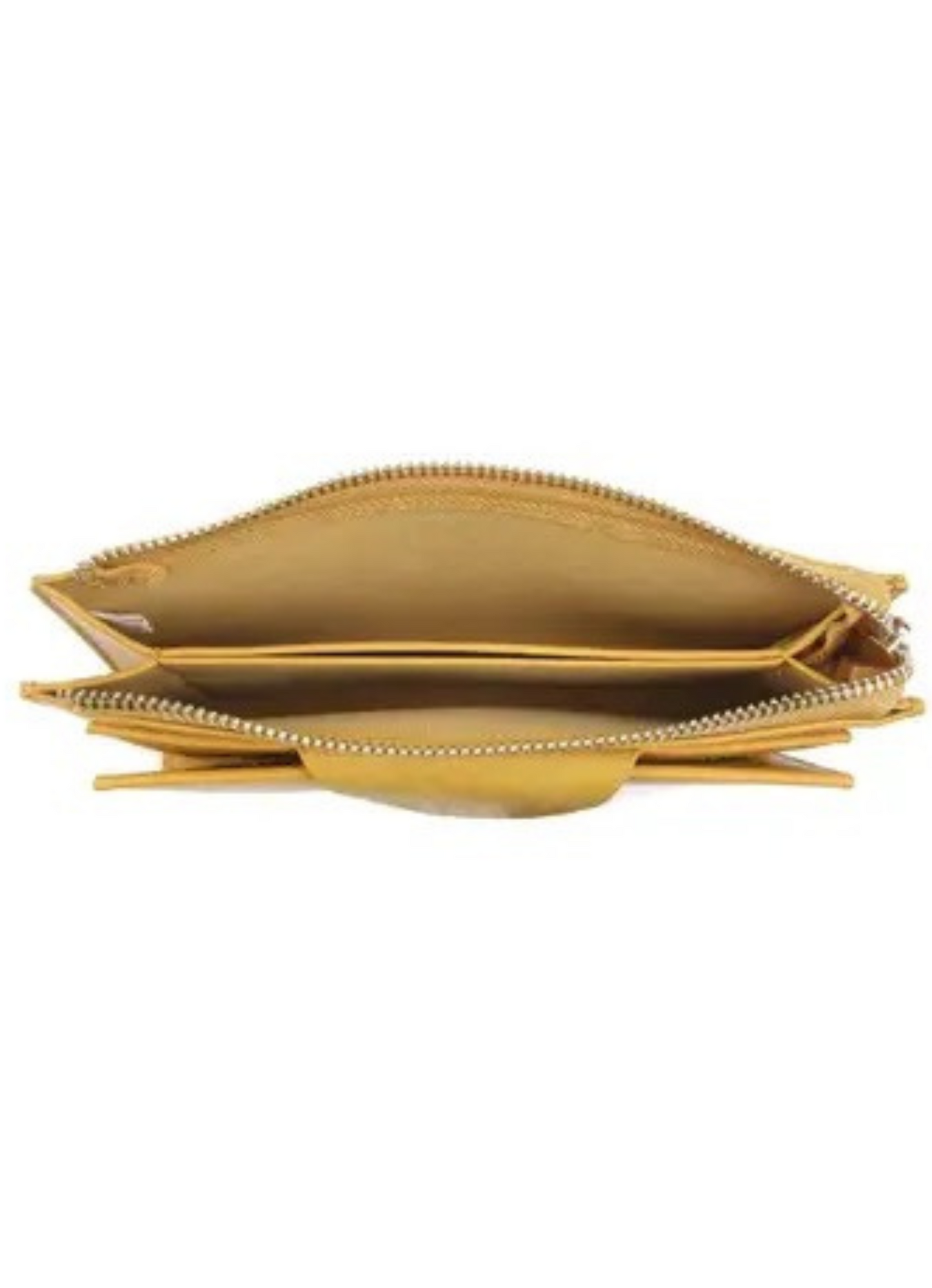 Rfid Wallet With a front snap closure  with card slots and zip change pocket on the front. Top Made of a soft vegan leather. Top zip closure with divided pocket.