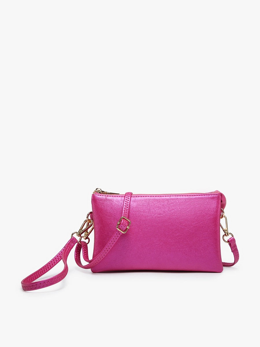 3 Compartment Crossbody/Wristlet