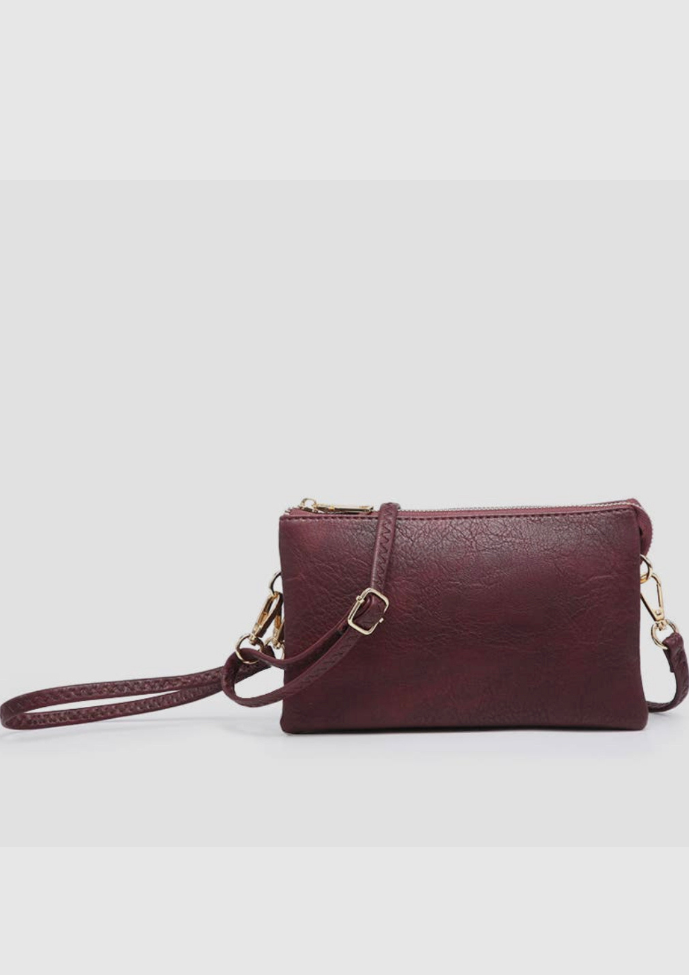 3 Compartment Crossbody/Wristlet