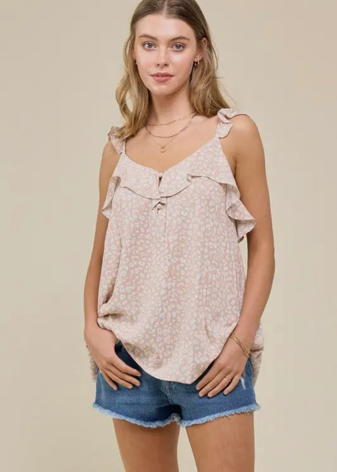 Ruffle Cami