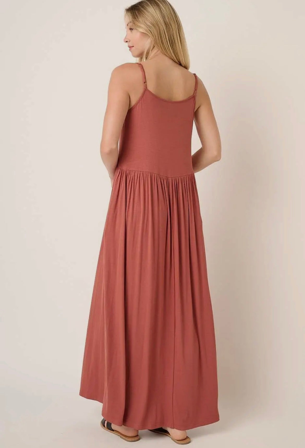 Marsala Maxi Dress