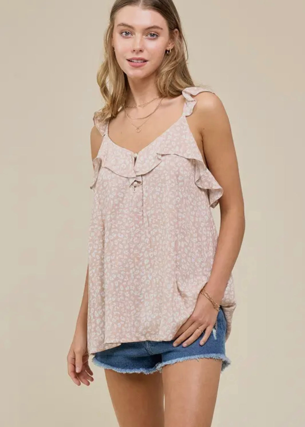 Ruffle Cami