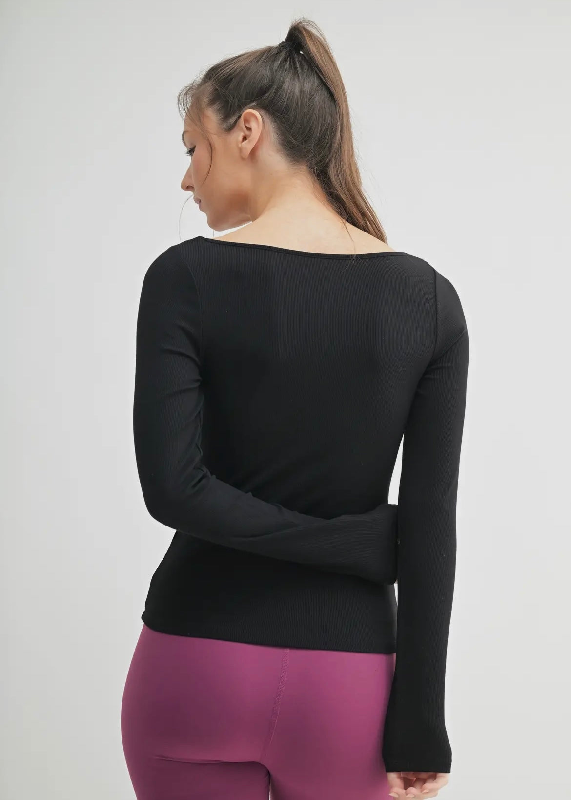 Barely There Boat Neck Top