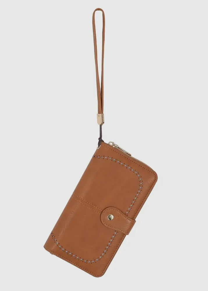 Vegan Leather Wallet/Wristlet