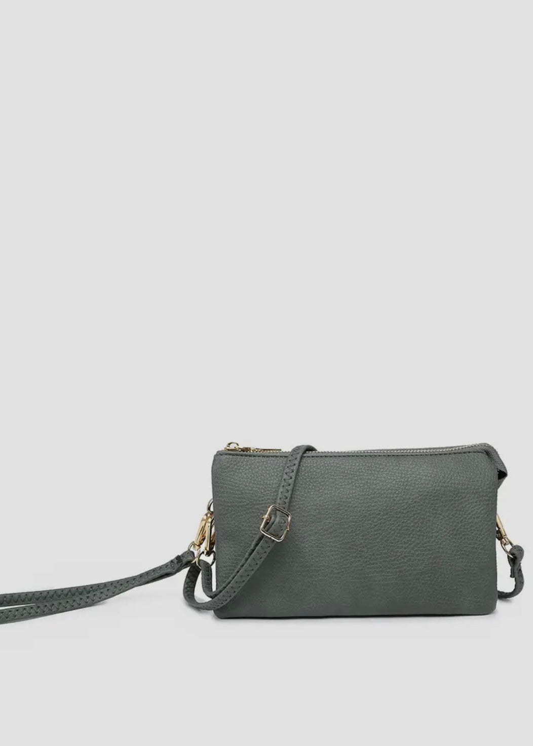 3 Compartment Crossbody/Wristlet