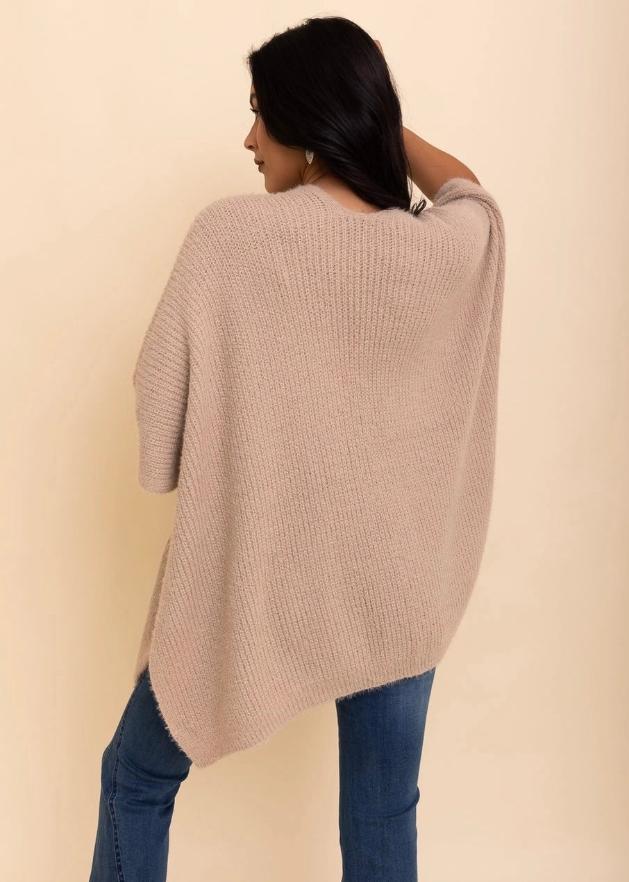 Cozy Cardigan Poncho