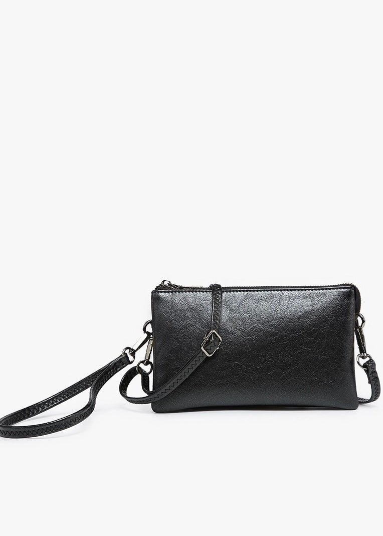 3 Compartment Crossbody/Wristlet