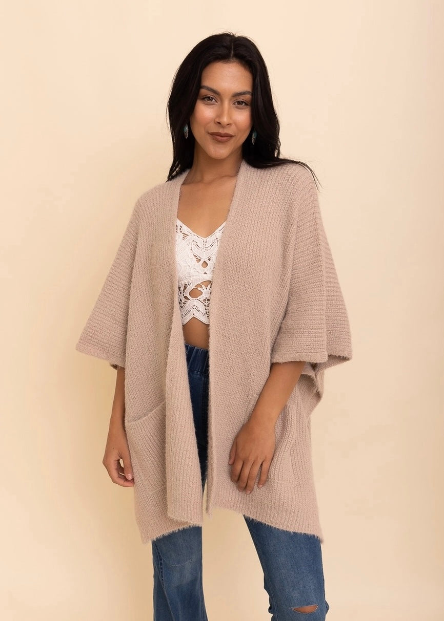 Cozy Cardigan Poncho