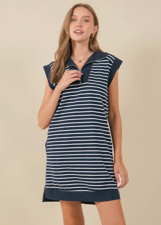 Striped Mini Dress
