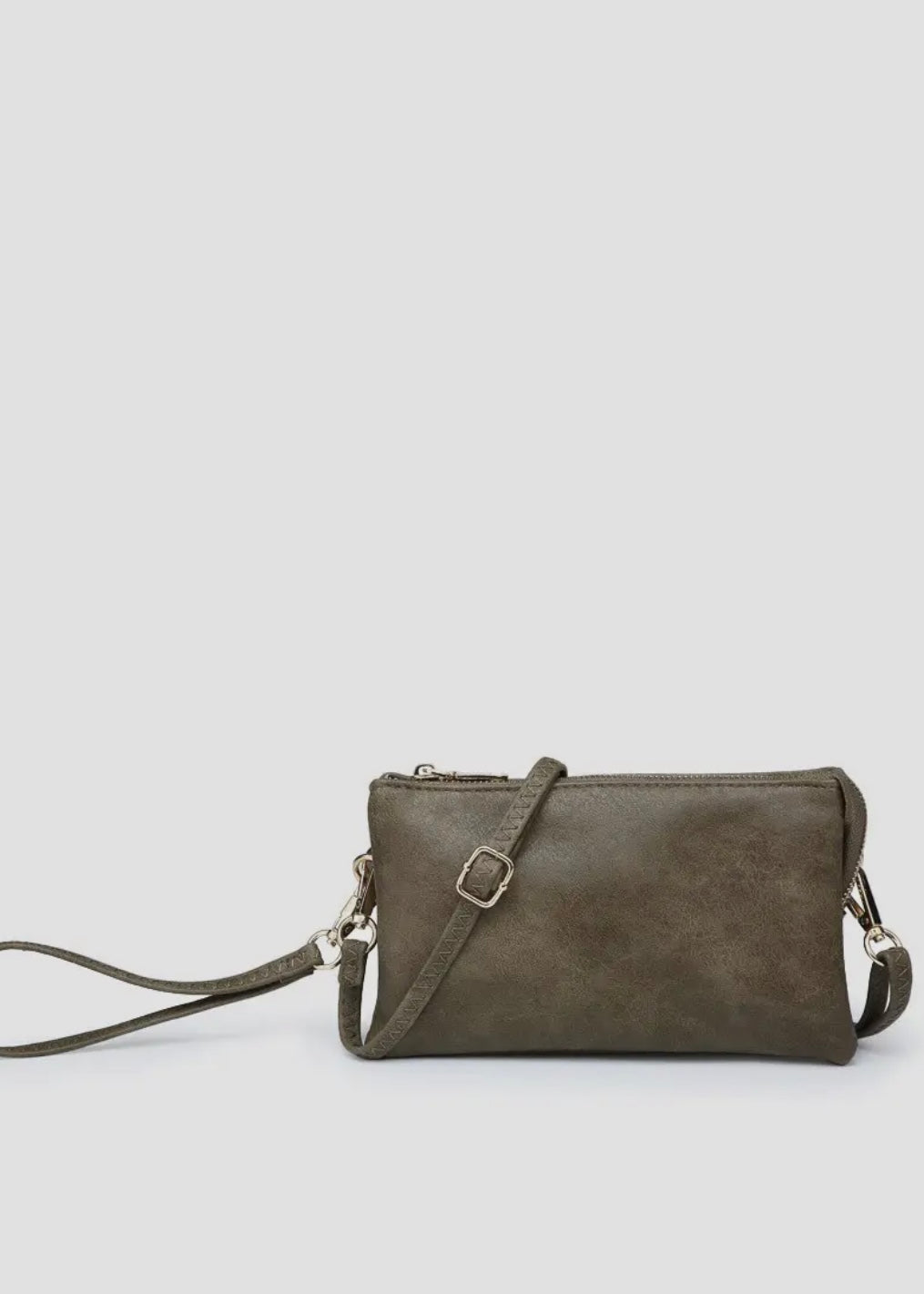 3 Compartment Crossbody/Wristlet