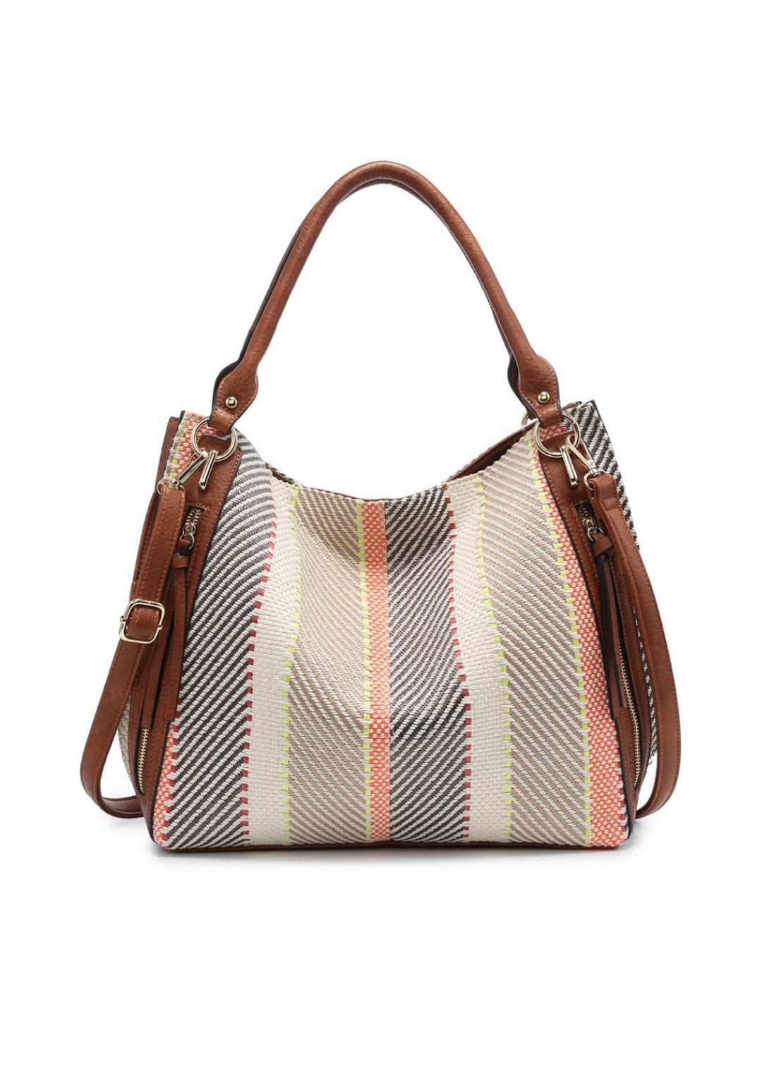 Striped Tote